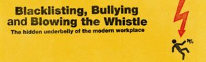 Blacklisting, Bullying and Blowing the Whistle logo