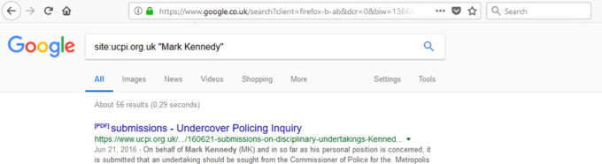Google site search for UCPI showing 56 results for Mark Kennedy