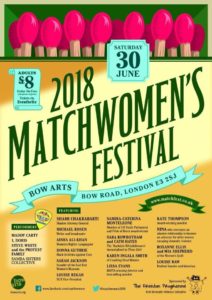 Matchwomens Festival 2018 poster