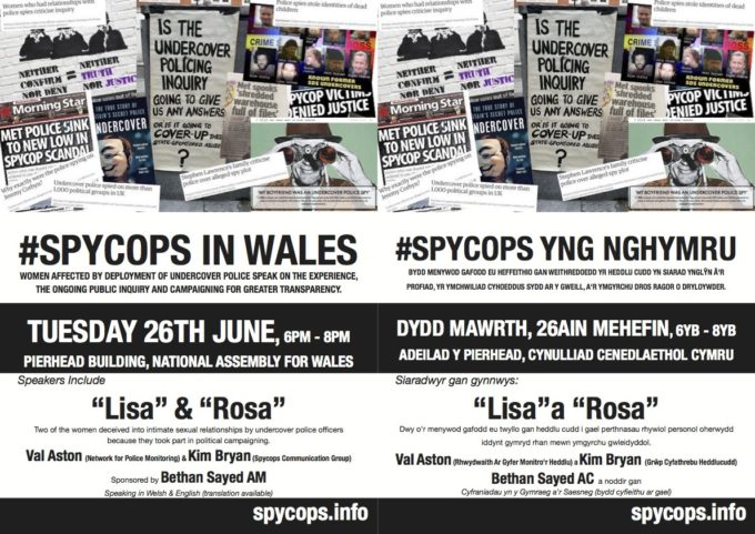 Spycops in Wales - Spycops Yng Nghymru poster
