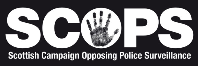 Scottish Campaign Opposing Police surveillance logo
