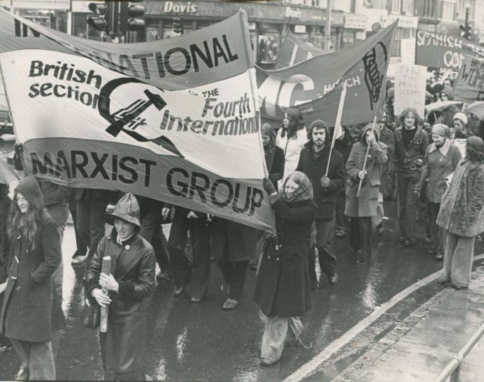 International Marxist Group marching