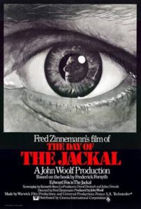 The Day of the Jackal film poster, 1973