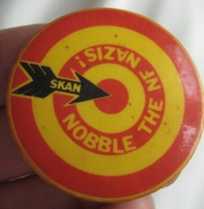 Nobble the NF Nazis - School Kids Against the Nazis badge