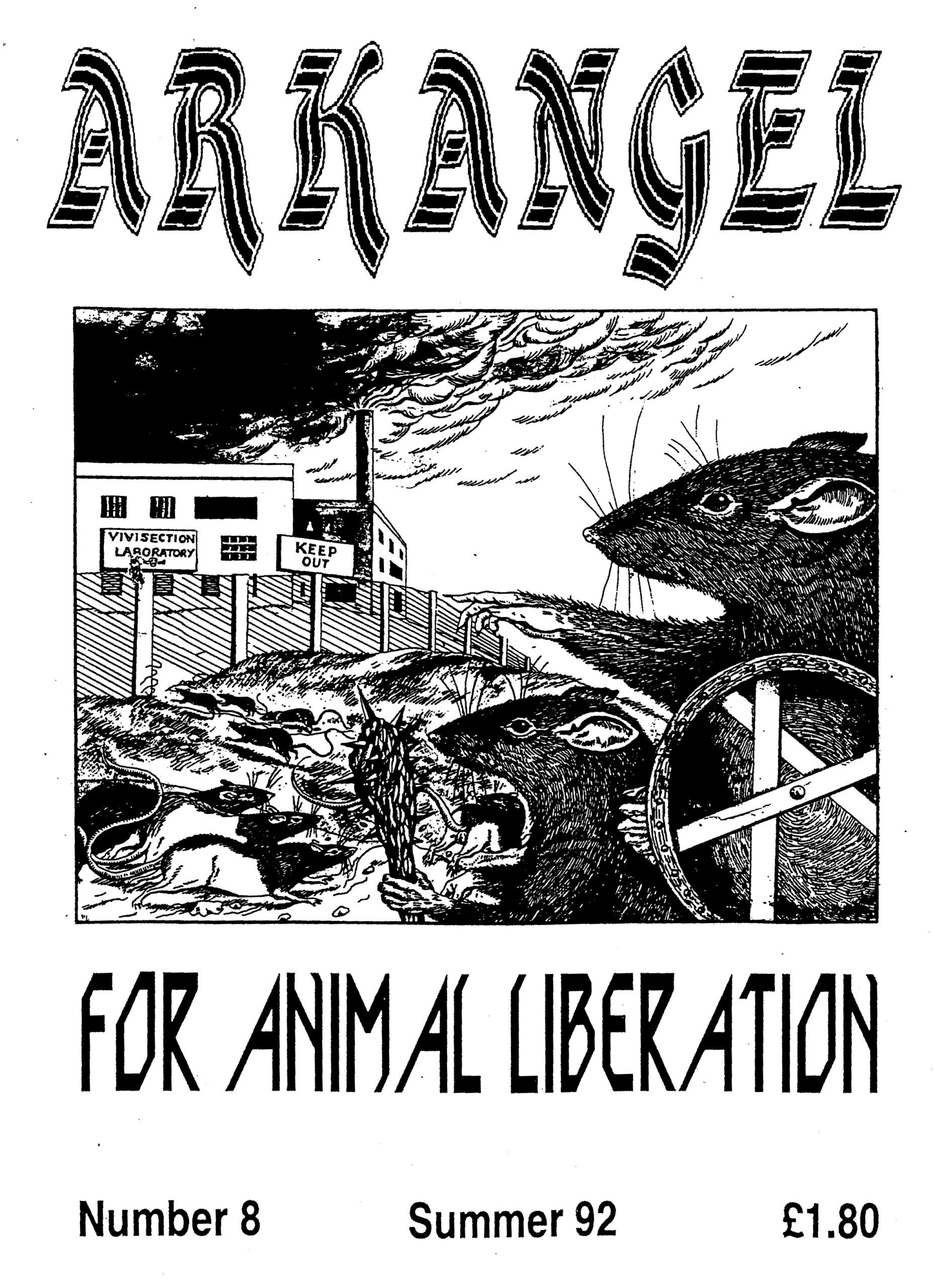 The cover of Arkangel issue 8, 1992