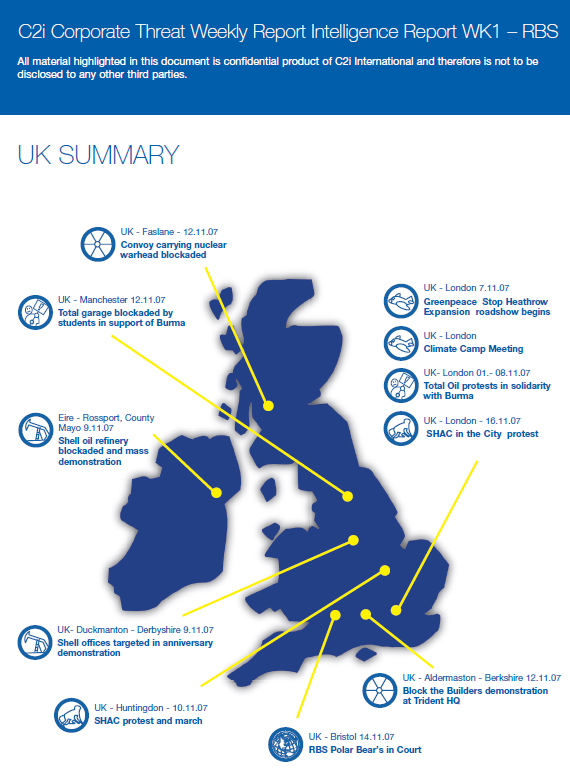 C2i Weekly Threat Report, November 2007