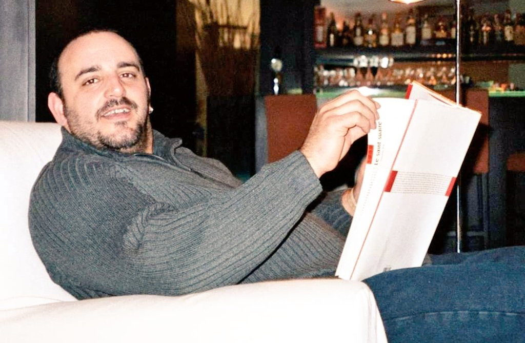 Spycop Carlo Soracchi on holiday in Bologna while undercover.