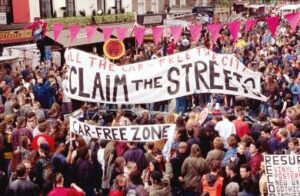 Reclaim the Streets, Camden High Street, 14 May 1995